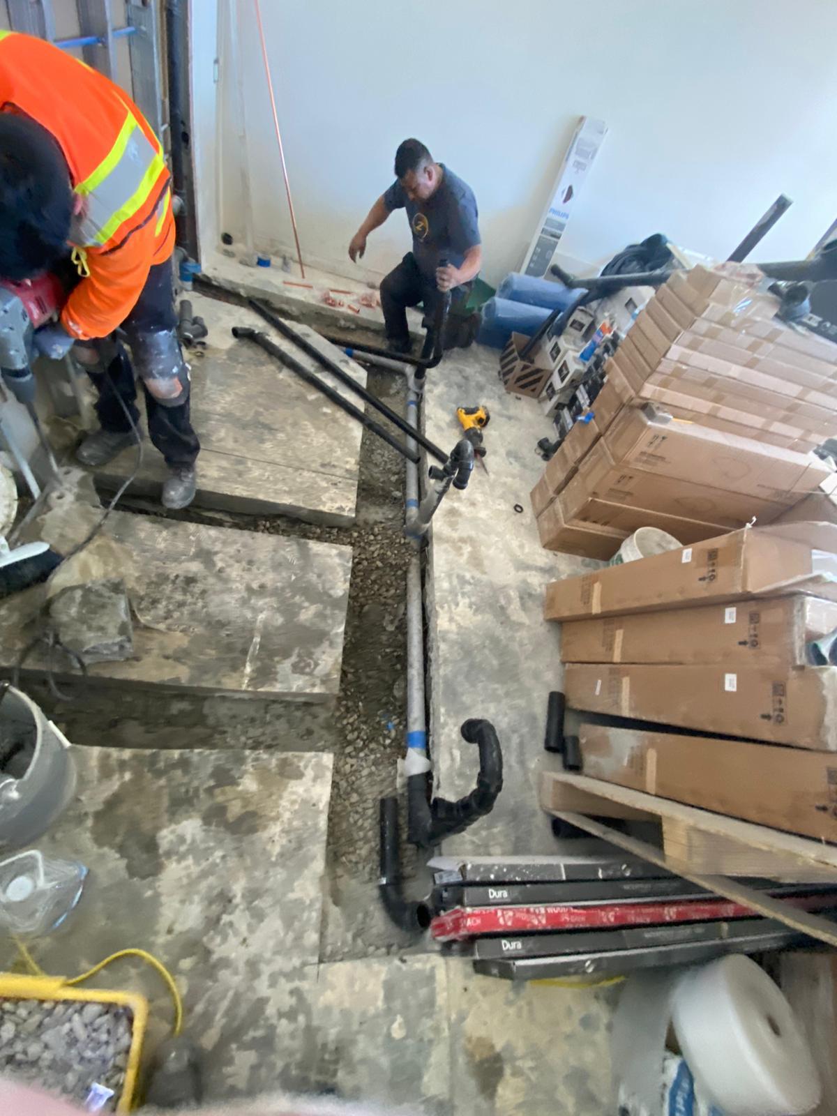 GB Plumbing service project 6 in Burlingame CA